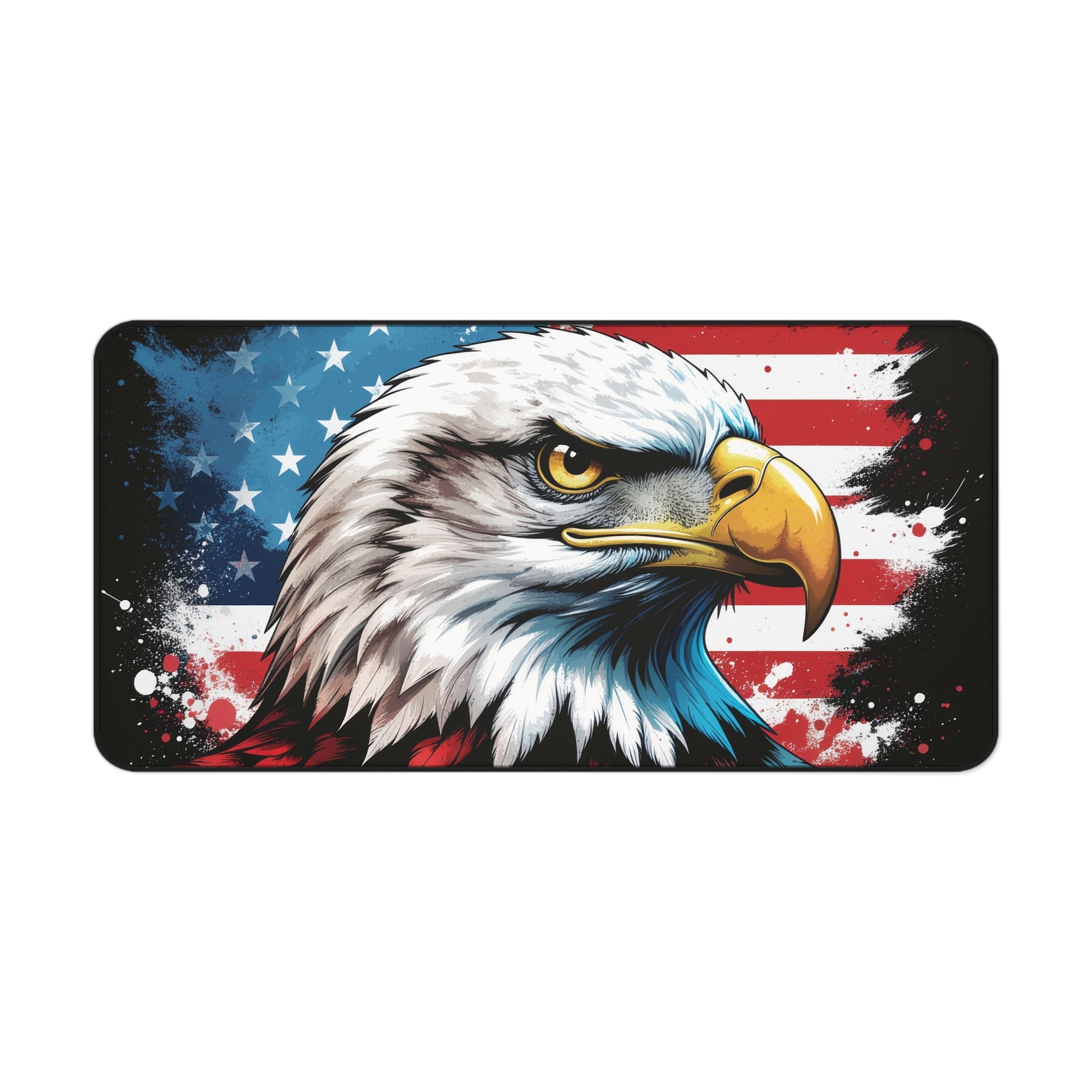 Patriotic Eagle Desk Mat - American Pride Office Decor