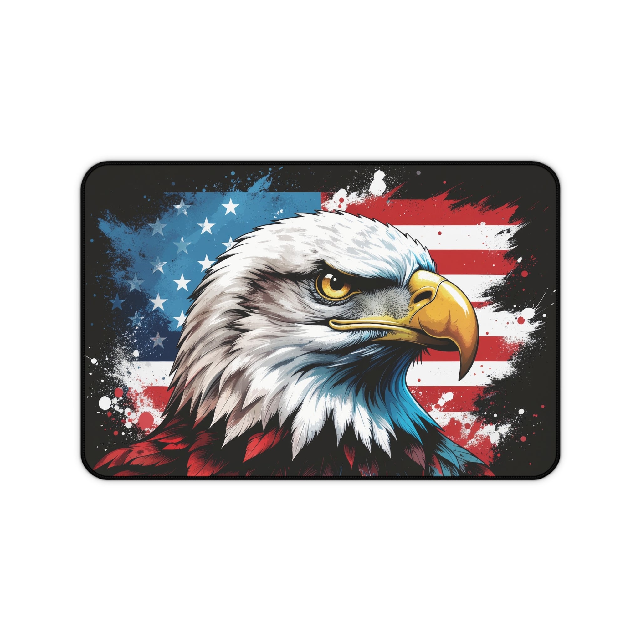 Patriotic Eagle Desk Mat - American Pride Office Decor